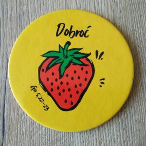 Podkładka korkowa - wesołe owoce - Dobroć