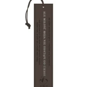 Zakładka skórzana – Bo góry mogą