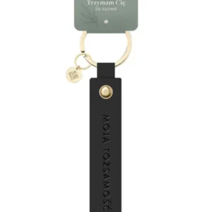 Brelok skórzany pasek – Moją tożsamość